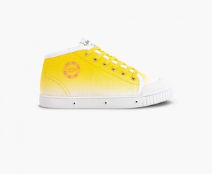 Basket Spring Court B2 Bonton Limited Edition Jaune Enfant | RVX-03784099